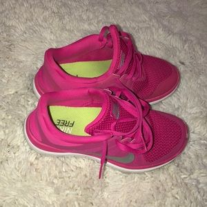 Hardly Worn Nike Free Running Shoes